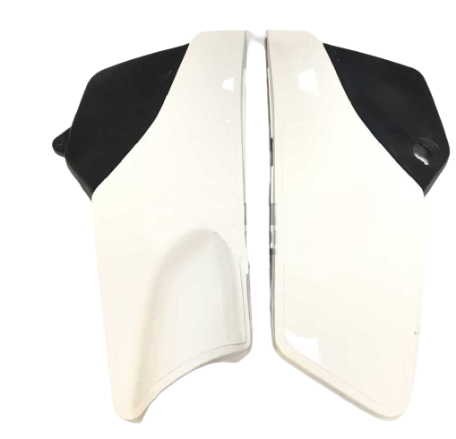 YAMAHA DT125 YAN KAPAK BEYAZ TAKIM