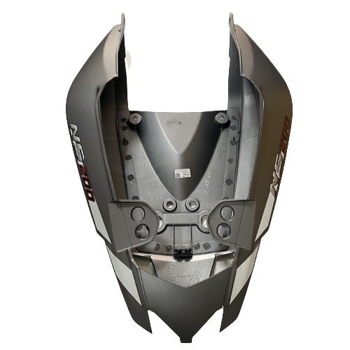 Bajaj Pulsar NS 200 (2017-2020) Sele Altı Arka Kuyruk Beyaz Füme Orijinal