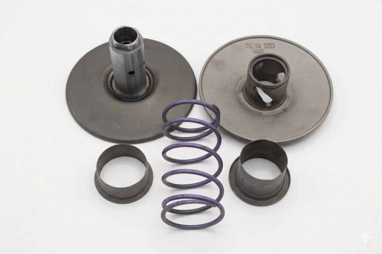 Hero Dash 125 Arka Varyatör Kasnak Alt Üst Takım ve Yay Seti