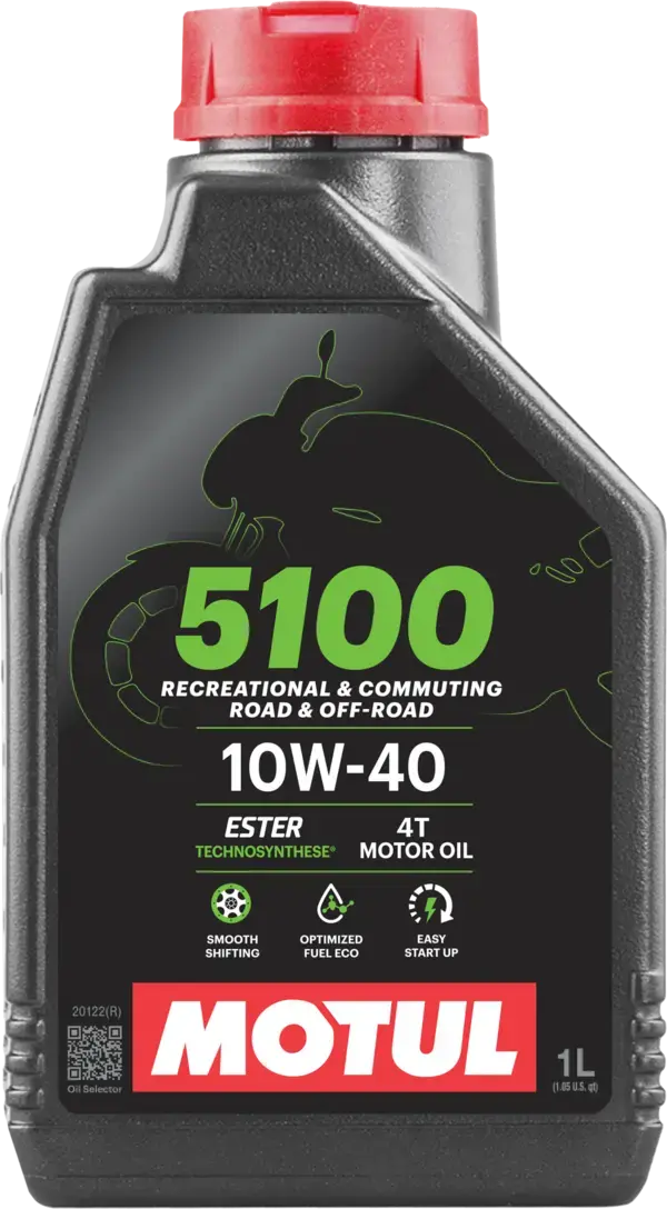 Motul 5100 10W 40 4T 1 Litre Motor Yağı