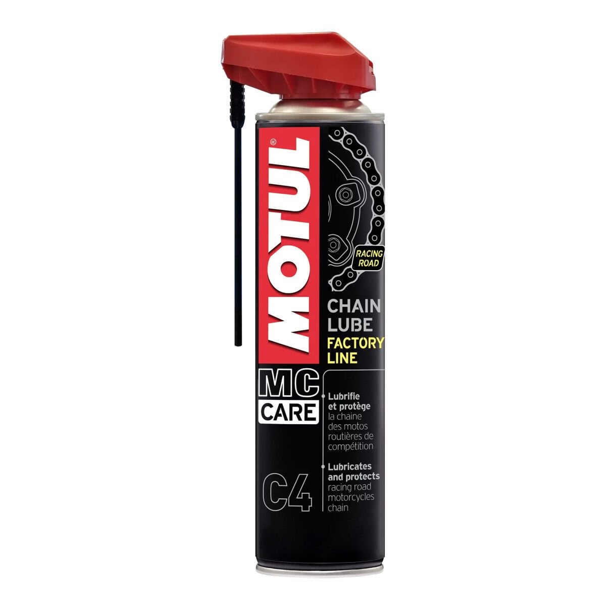 Motul MC CARE C4 Chine Lube Motosiklet Zincir Yağlama Spreyi 400ML