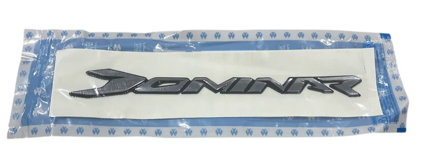 Bajaj Dominar D250 Arma Yazı Sticker 3D Orijinal