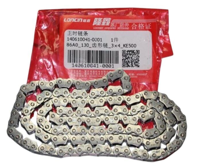 Voge 525R - 525D - 525DSX - 525RR - 525 ACX Eksantrik Zinciri 130L 3x2 Loncin