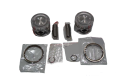 MONDIAL MCT 250 CC PİSTON SEGMAN SETİ (2'Lİ) 53.5 MM (0.25) 14 PERNO