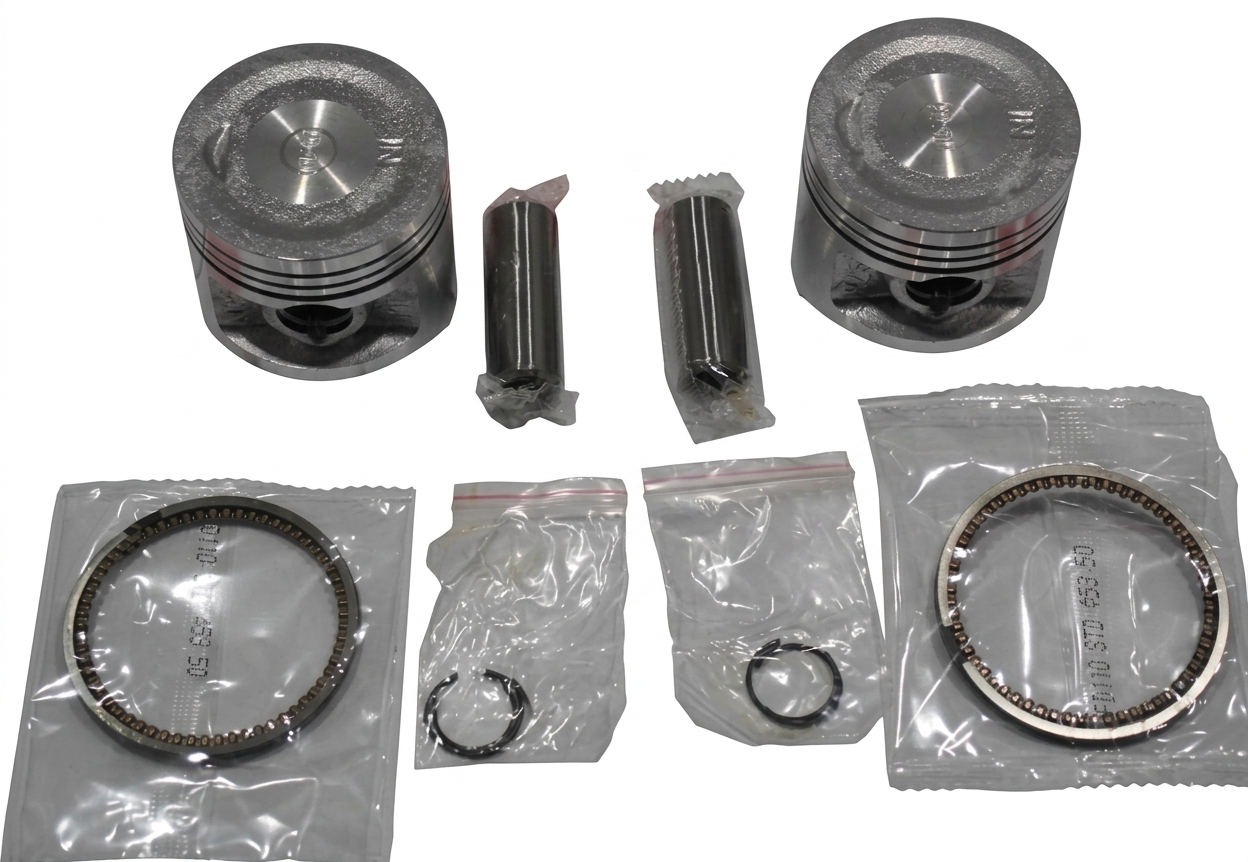 Regal Raptor - RMZ QM 250 cc 53.0 mm Std. 15 Perno Piston Segman Seti
