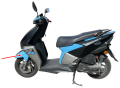 Tvs Ntorq 125 Ön Çamurluk Sol Yan Grenaj Mavi Orijinal