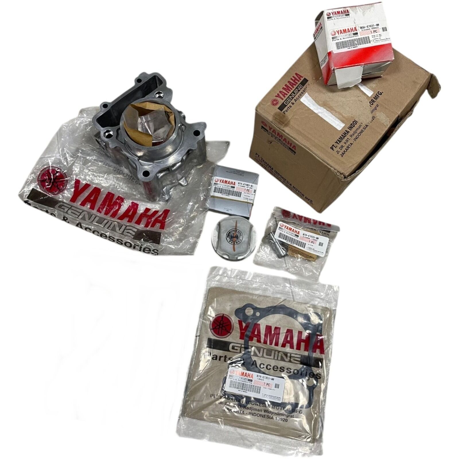 Yamaha Xmax 250 Silindir Piston Sekman Seti (Alt Conta) Komple Set Orijinal 2018-2021