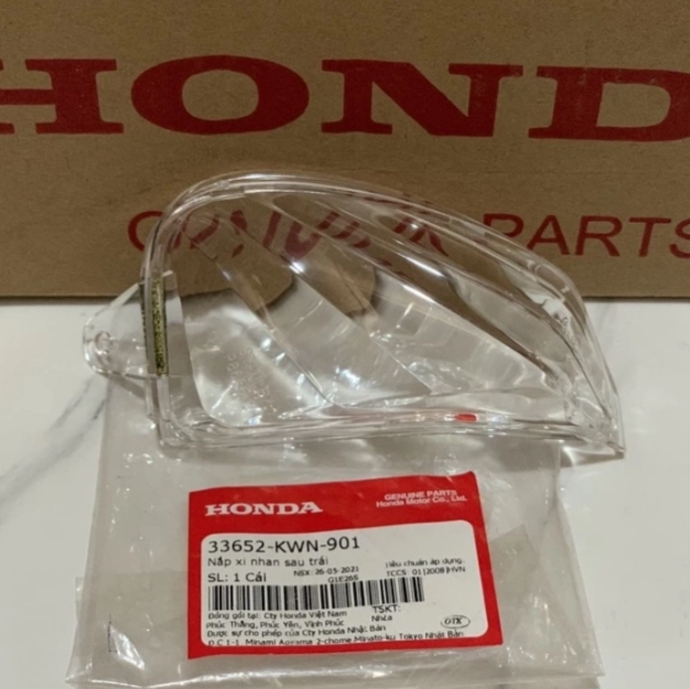 Honda PCX 125 Sağ Arka Sinyal Camı Orijinal 2011-2013