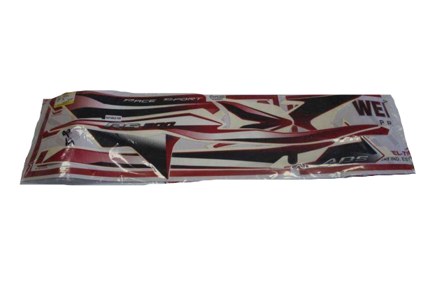 PULSAR RS 200 STICKER KIRMIZI