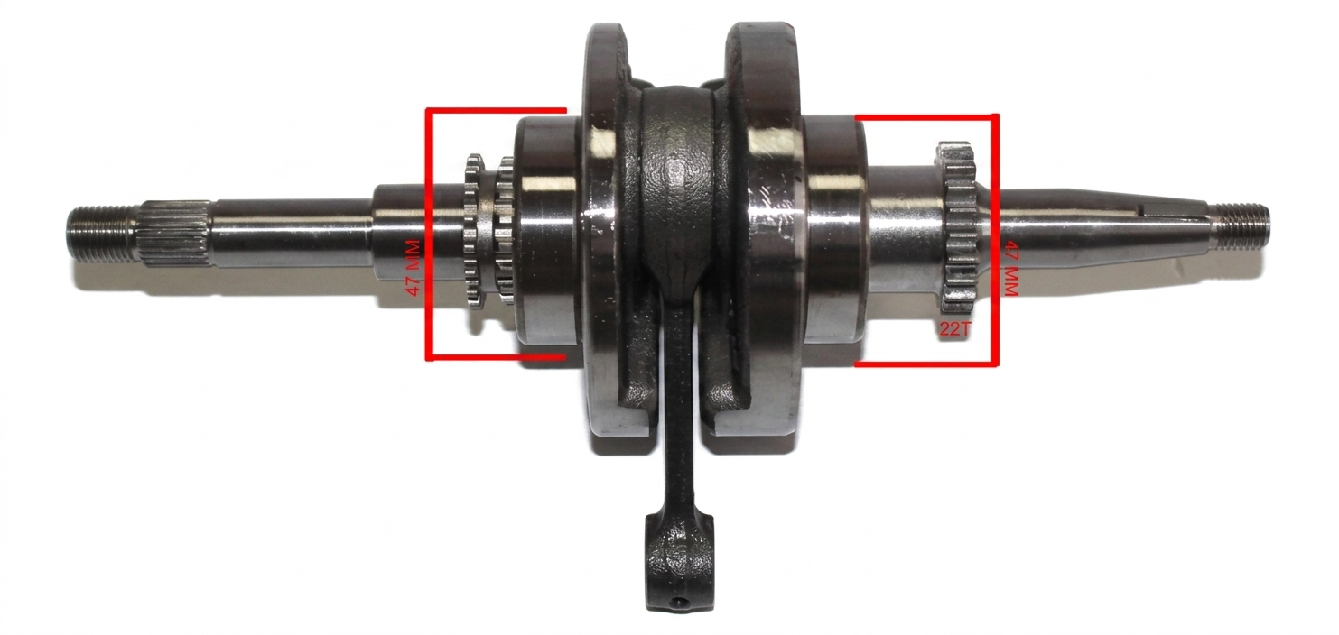 Kuba VN 50 - Space 50 - RKS Blazer 50 Krank (47MM - 22T)