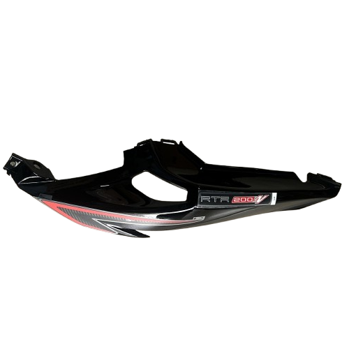 Tvs Apache RTR 200 Sol Arka Sele Altı Kuyruk Grenajı Siyah Euro5 Orijinal 2019-2025