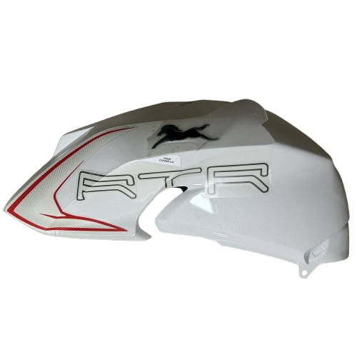 Tvs Apache RTR 200 Sol Yan Depo Grenajı Beyaz Orijinal 2024-2025