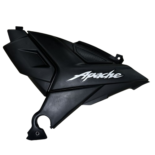 Tvs Apache RTR 200 Sol Sele Altı Yan Kapak Grenajı Siyah Orijinal 2023-2025