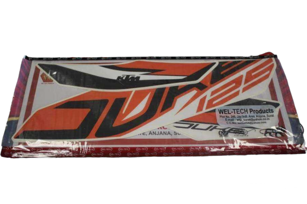 Ktm Duke 125 Sticker Arma Seti