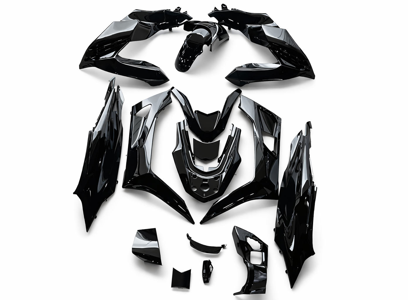 Honda PCX 125 Grenaj Kaporta Seti Siyah 2011