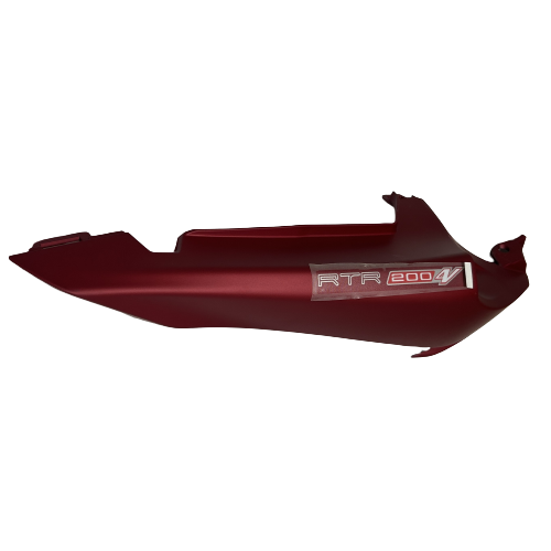 Tvs RTR 200 Sağ Arka Sele Altı Kuyruk Grenajı Kırmızı Orijinal 2019-2023