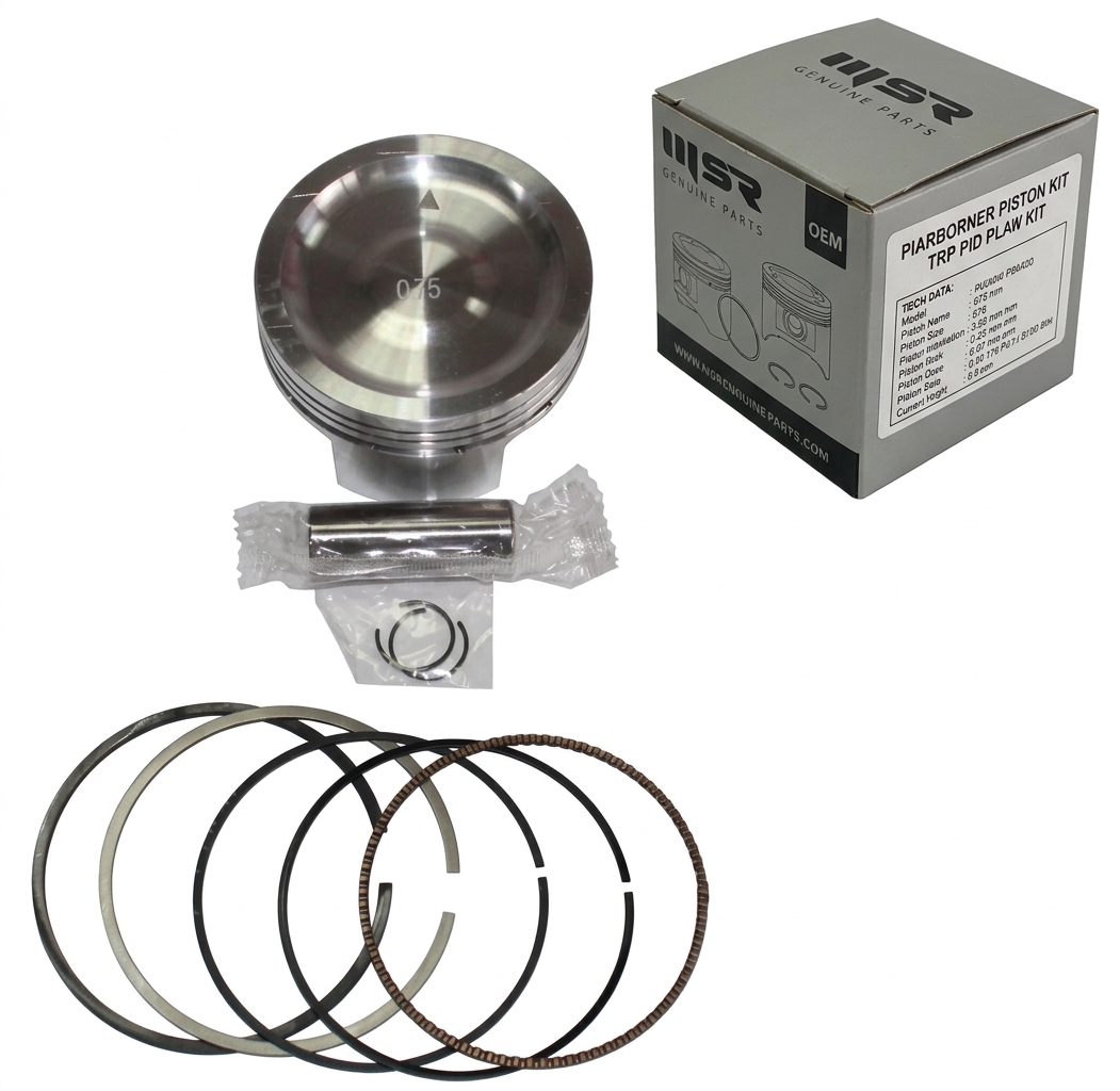 Vespa Piaggio 250 Piston Segman Seti 72.75 mm 15 Perno Muadil