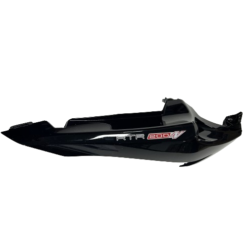 Tvs RTR 200 Sağ Arka Sele Altı Kuyruk Grenajı Siyah Orijinal 2019-2025