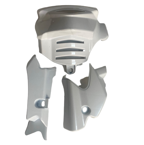 Tvs Apache 150 Alt Çene Koruma Grenajı Beyaz 3'lü Takım Orjinal