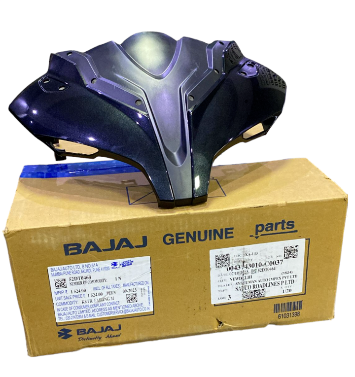 Bajaj Pulsar 200 RS Kafa Far Muhafazası Siyah Euro 4
