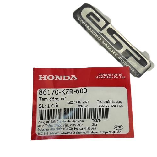 Honda PCX ESP Yazısı Sticker Amblem Adet Orijinal 2011-2020
