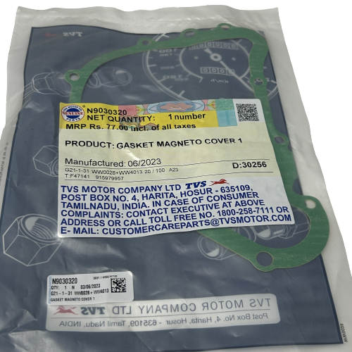Tvs Apache RTR 200 Sol Manyeto Statör Kapak Contası Orijinal 2019-2024