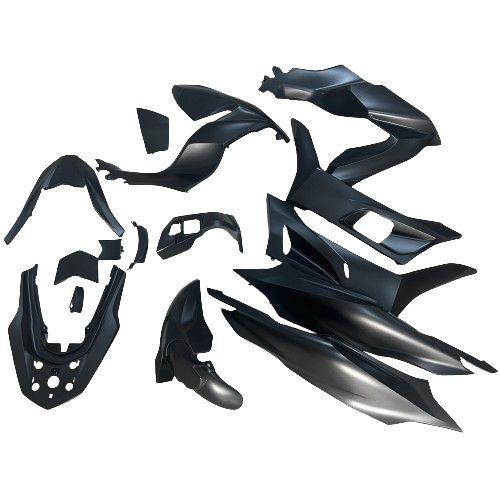 HONDA PCX GRENAJ SETİ MAT SİYAH 2021-2024 (KAPORTA SETİ)