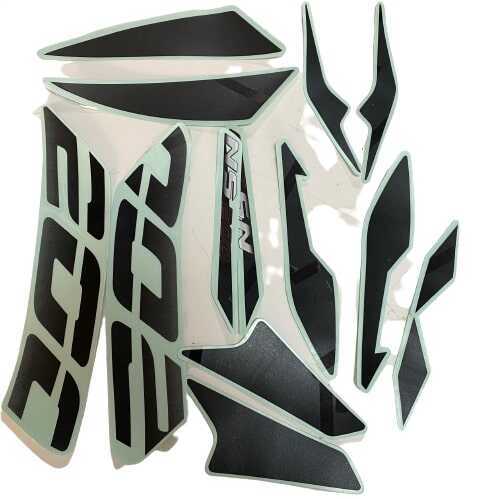 Bajaj Pulsar NS 200 Arma Etiket Seti Siyah