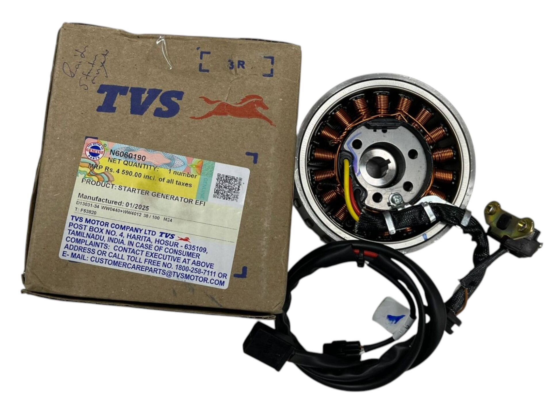 Tvs Raider 125 Statör ve Manyeto Set Orijinal N6060190
