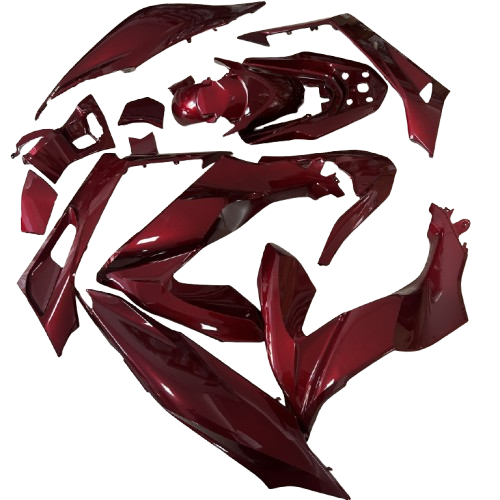 Honda PCX 125 Grenaj Kaporta Seti Kırmızı (2021-2024) Muadil