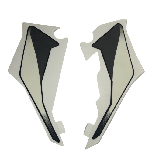 Bajaj Pulsar NS 200 (2021-2023) Alt Sakal Etiket Seti Füme Orijinal